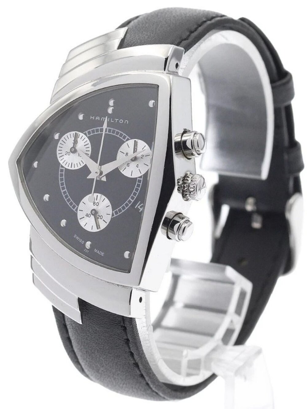 HAMILTON Ventura H244121 Date Chronograph Quartz Men's Watch_935755